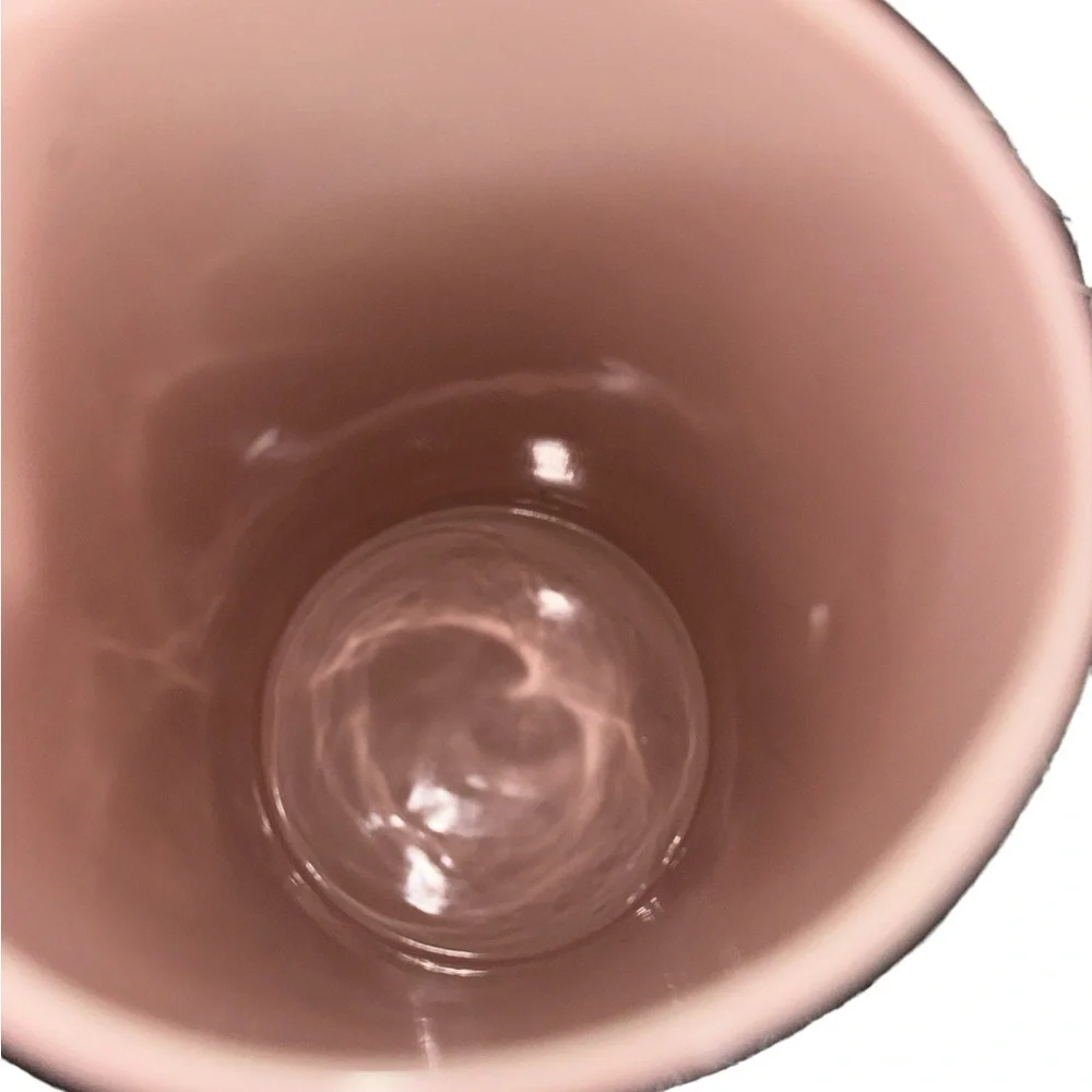 Bloomingville Ceramic Pitcher ping gold polka dots